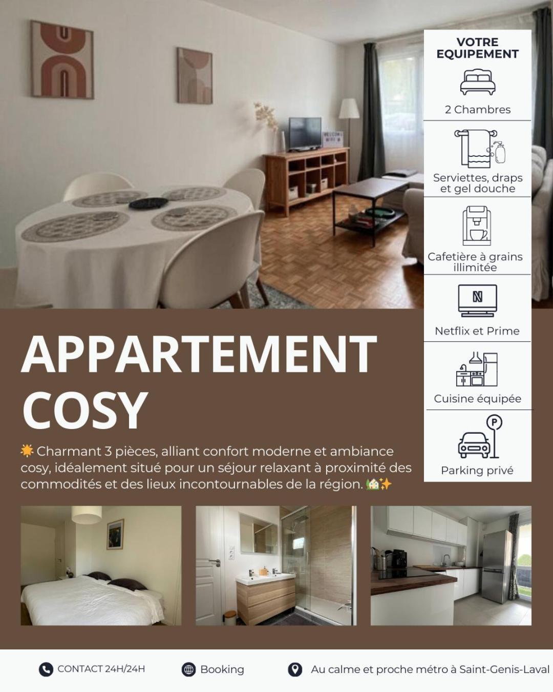 Appartement Cosy Et Confortable 생-제니-라발 외부 사진